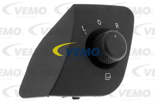 Switch, exterior rearview mirror adjustment