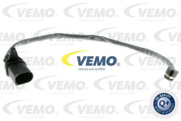 Warning Contact, brake pad wear