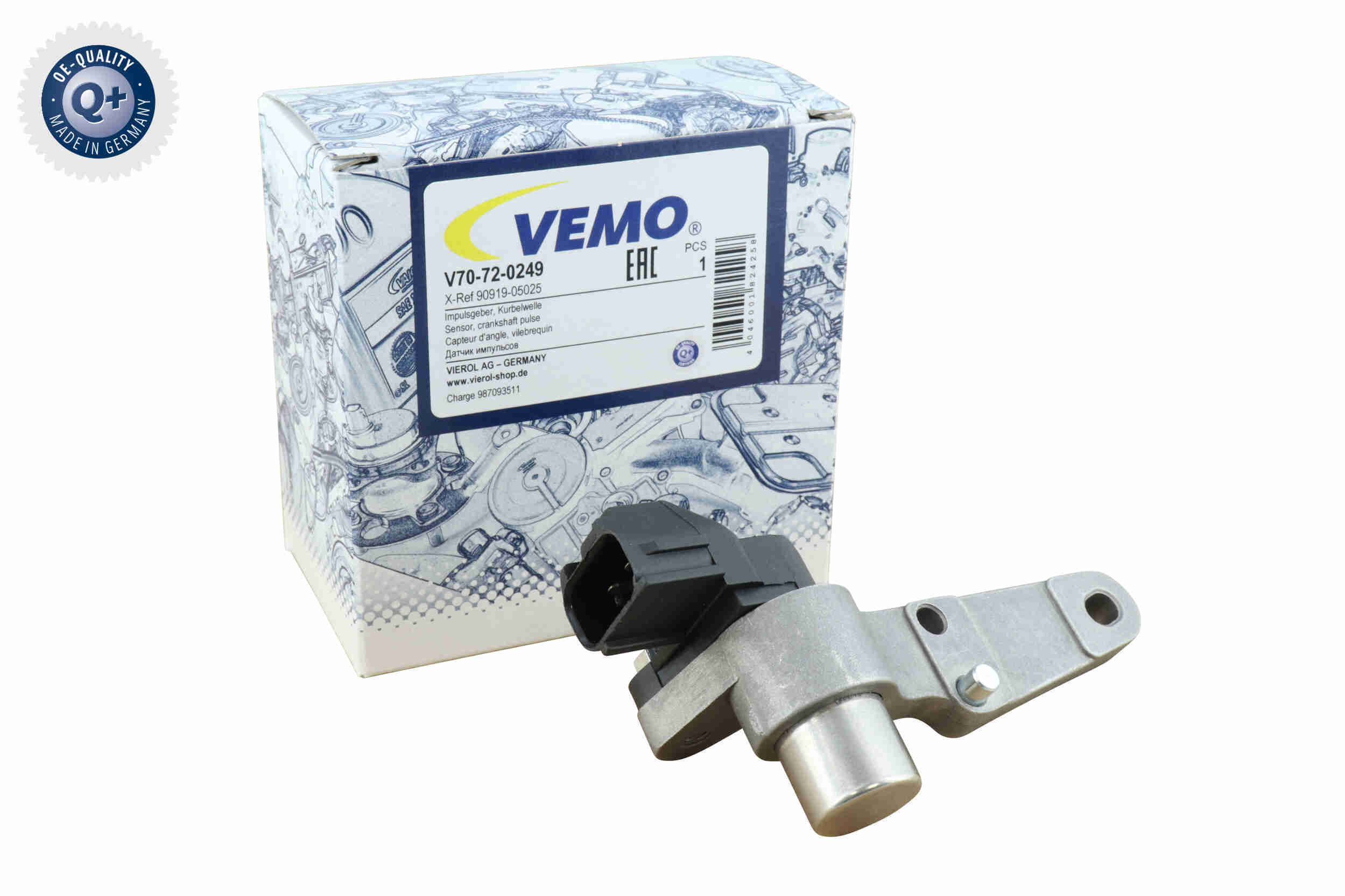 Sensor, crankshaft pulse