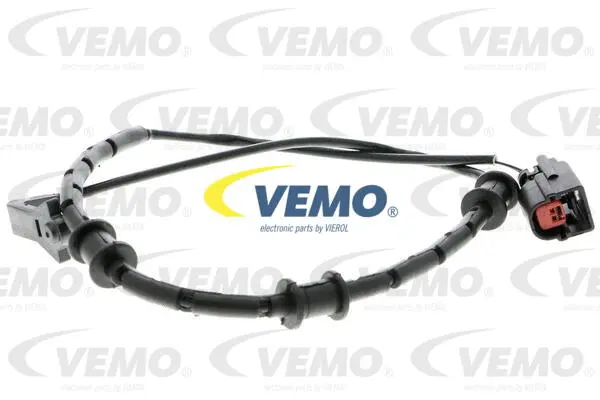 Warning Contact, brake pad wear