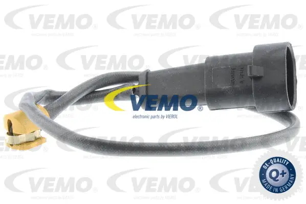 Warning Contact, brake pad wear
