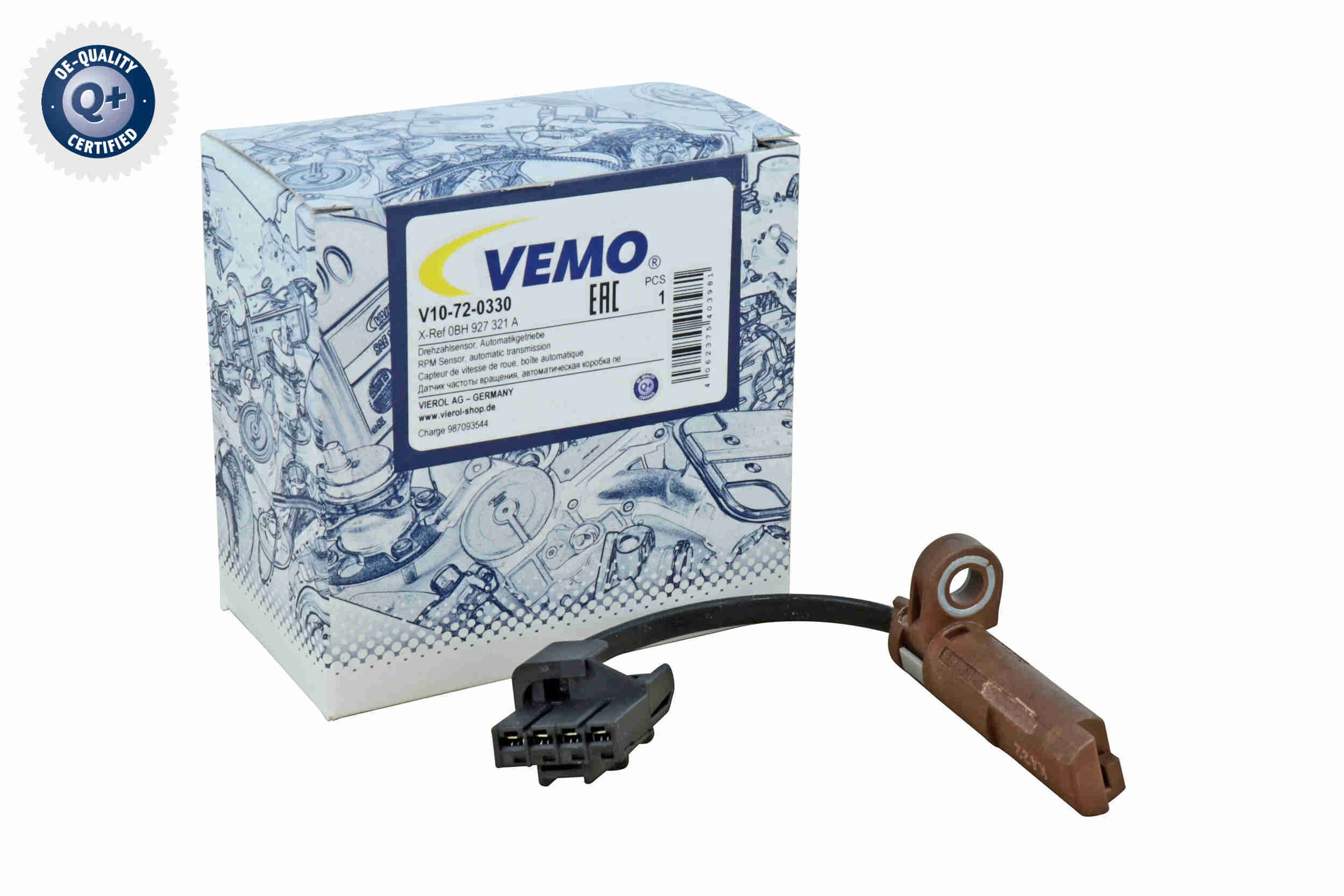 RPM Sensor, automatic transmission