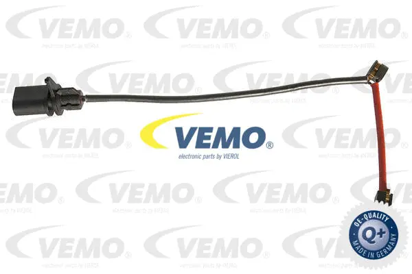 Warning Contact, brake pad wear