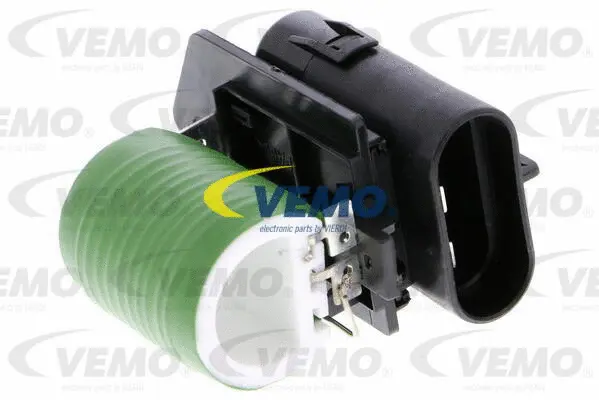 Series resistor, electric motor (radiator fan)