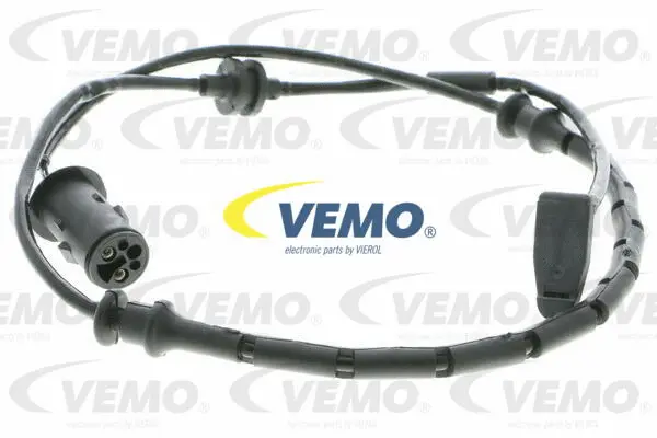 Warning Contact, brake pad wear
