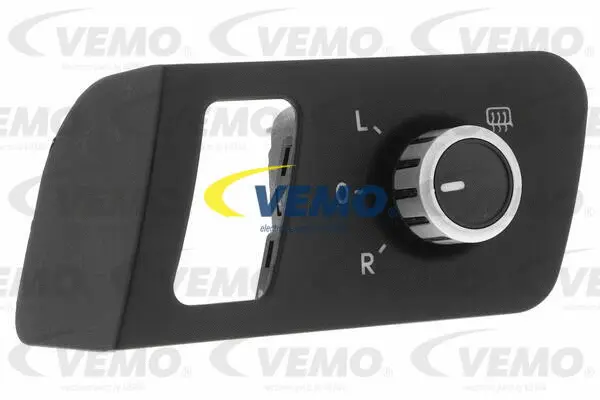 Switch, exterior rearview mirror adjustment