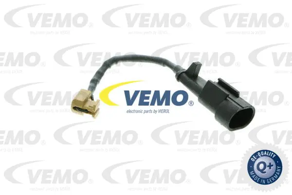 Warning Contact, brake pad wear