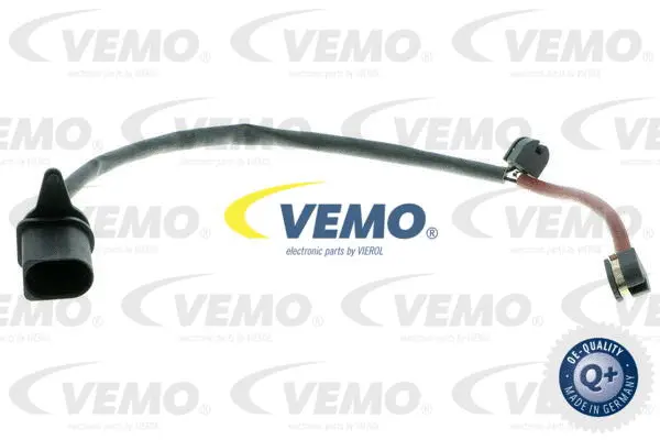Warning Contact, brake pad wear