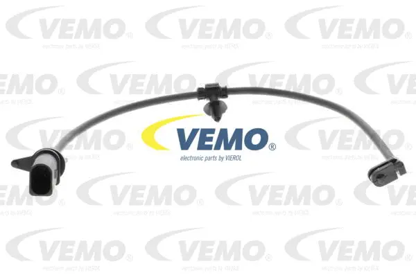 Warning Contact, brake pad wear