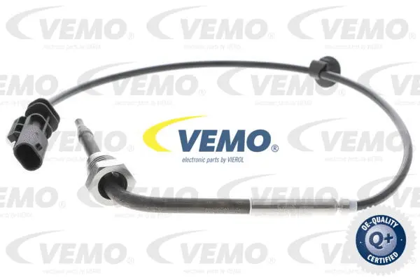 Sensor, exhaust gas temperature
