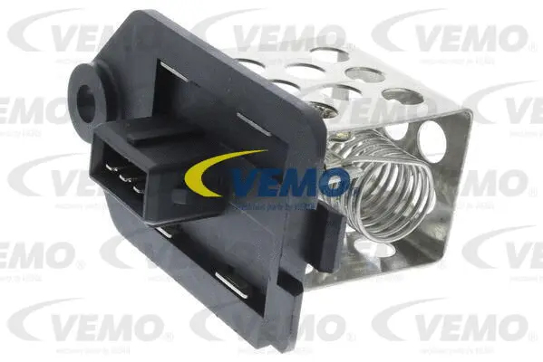 Series resistor, electric motor (radiator fan)