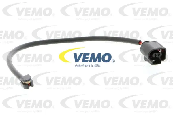 Warning Contact, brake pad wear