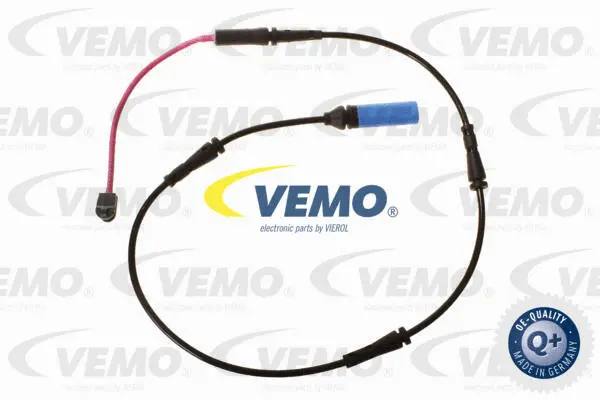 Warning Contact, brake pad wear