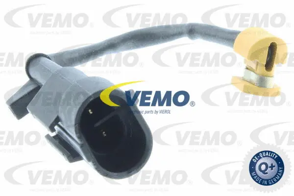 Warning Contact, brake pad wear