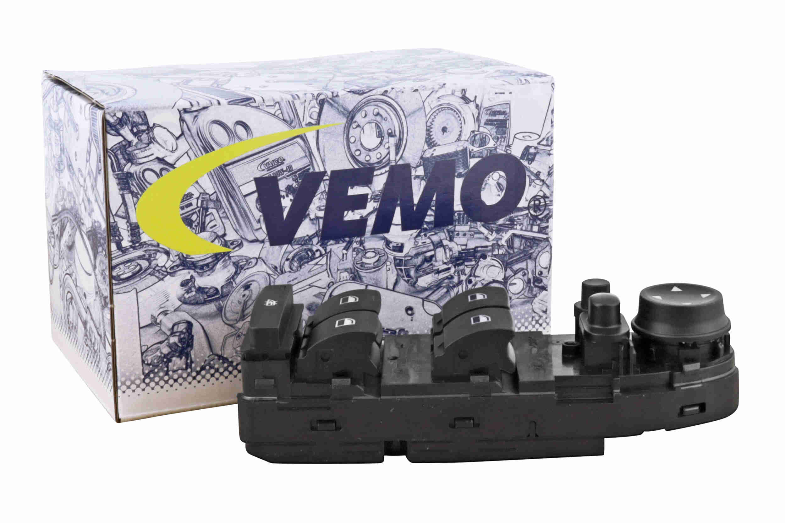 Switch, window regulator