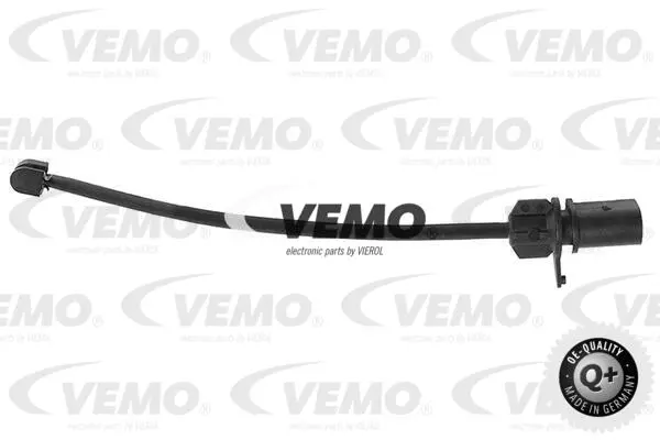 Warning Contact, brake pad wear
