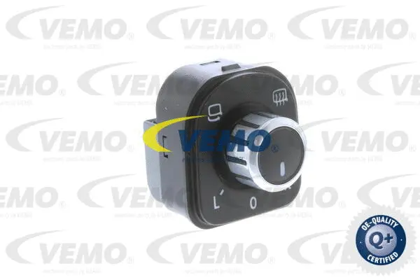 Switch, exterior rearview mirror adjustment