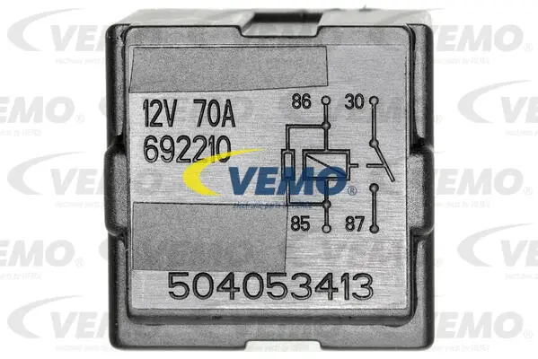 Relay, main current
