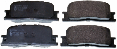 Brake Pad Set, disc brake (B111179)