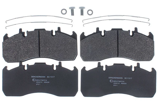 Brake Pad Set, disc brake (BC11017)