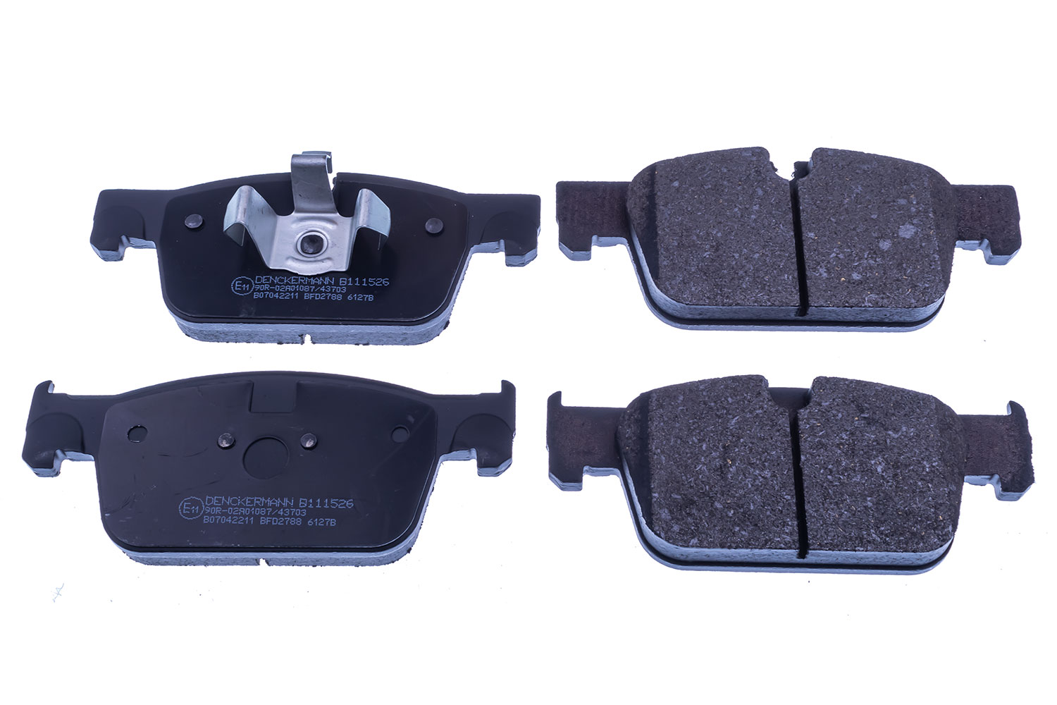 Brake Pad Set, disc brake (B111526)