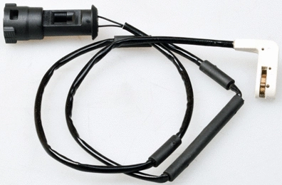Warning Contact, brake pad wear (B170046)