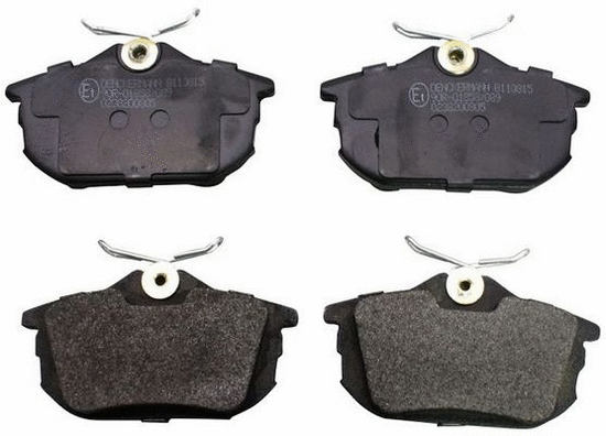 Brake Pad Set, disc brake (B110815)