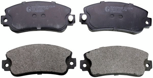 Brake Pad Set, disc brake (B110194)