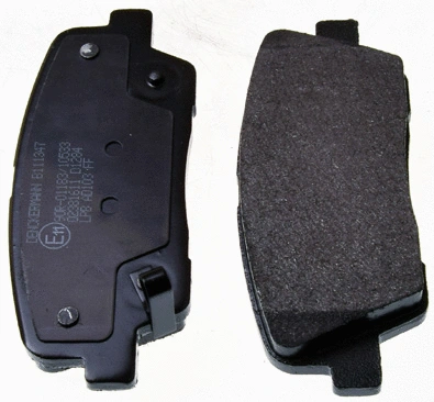 Brake Pad Set, disc brake (B111347)