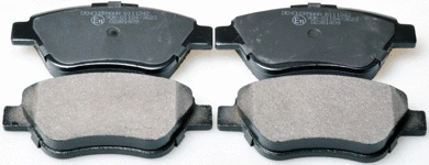 Brake Pad Set, disc brake (B111242)