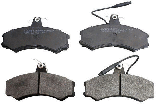 Brake Pad Set, disc brake (B110619)