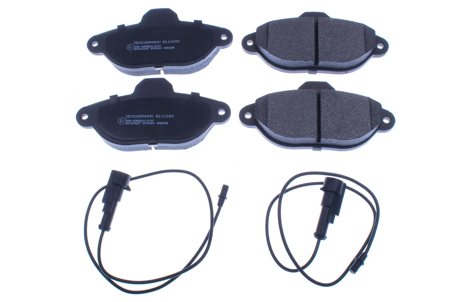 Brake Pad Set, disc brake (B110183)