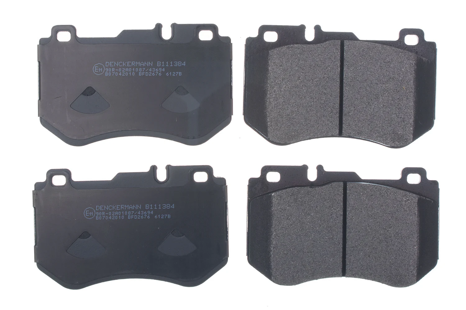 Brake Pad Set, disc brake (B111384)