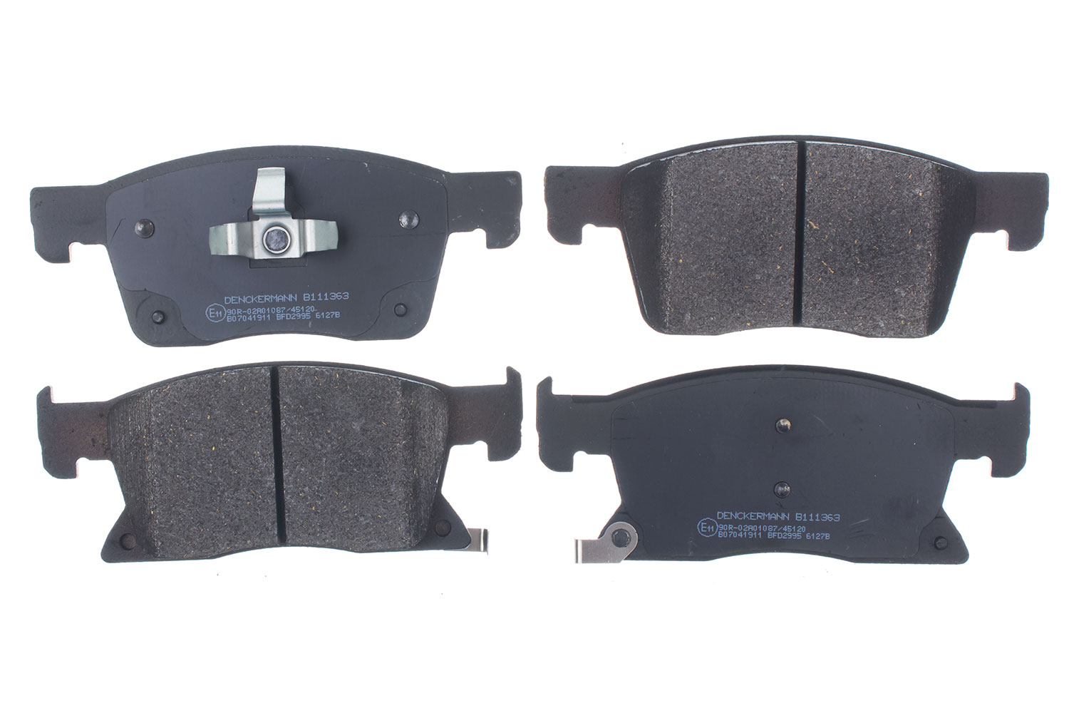 Brake Pad Set, disc brake (B111363)