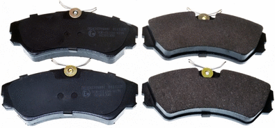 Brake Pad Set, disc brake (B111205)