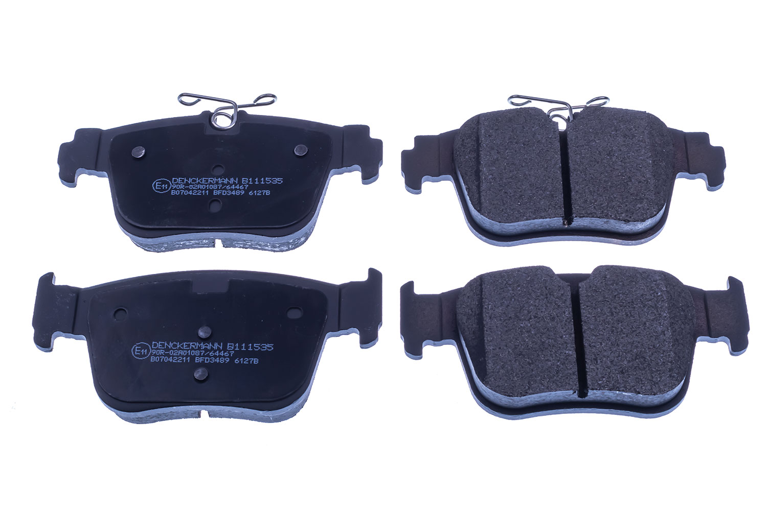 Brake Pad Set, disc brake (B111535)