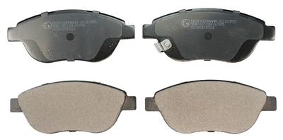 Brake Pad Set, disc brake (B110955)