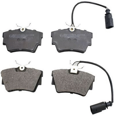 Brake Pad Set, disc brake (B110846)