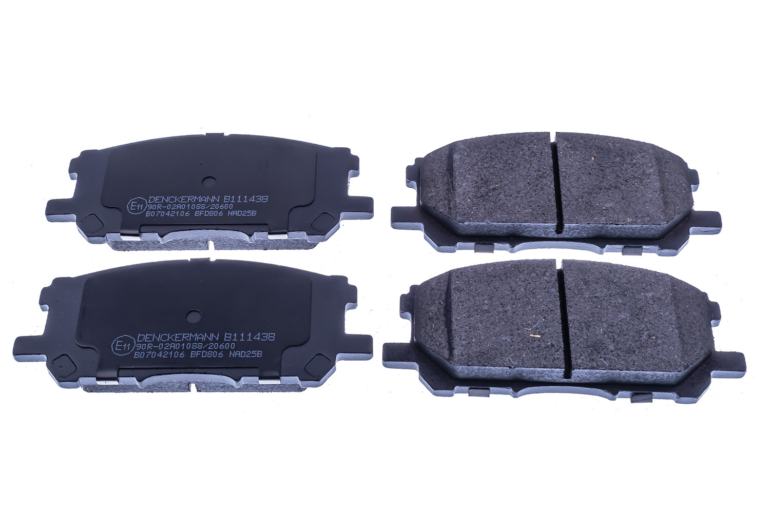 Brake Pad Set, disc brake (B111438)