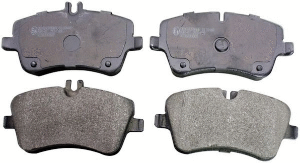 Brake Pad Set, disc brake (B110448)