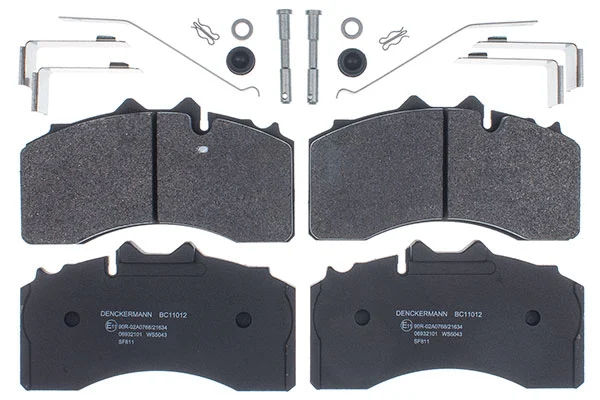Brake Pad Set, disc brake (BC11012)