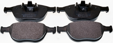 Brake Pad Set, disc brake (B111218)