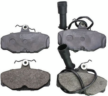Brake Pad Set, disc brake (B110223)