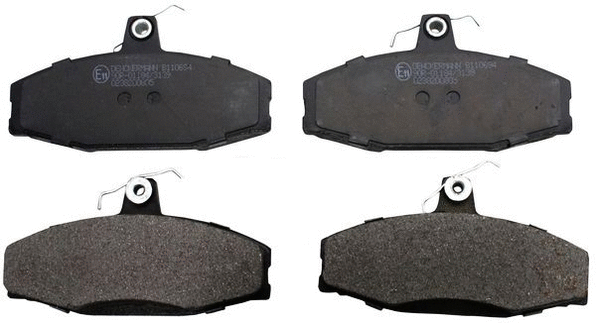 Brake Pad Set, disc brake (B110694)