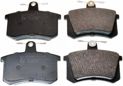 Brake Pad Set, disc brake (B111091)