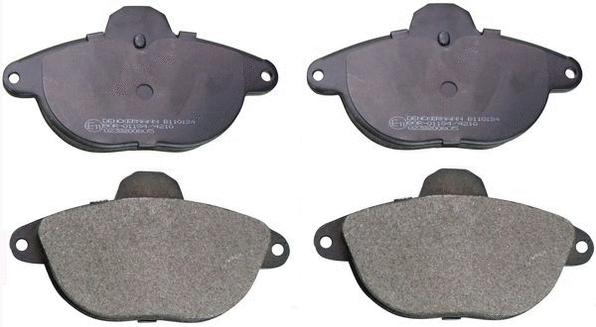 Brake Pad Set, disc brake (B110124)