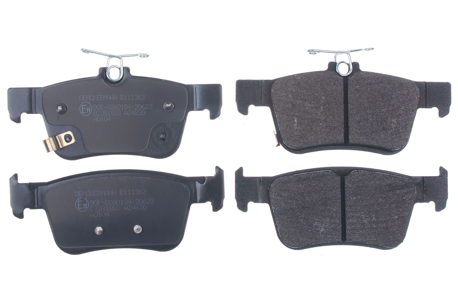 Brake Pad Set, disc brake (B111362)