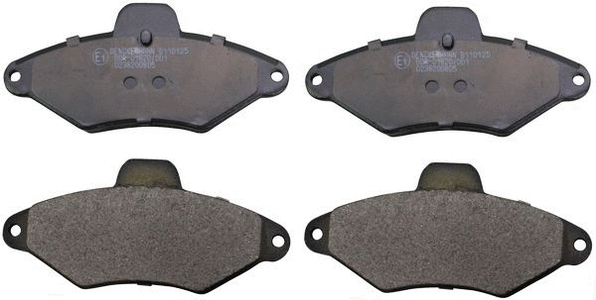 Brake Pad Set, disc brake (B110125)