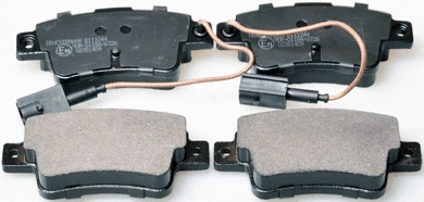 Brake Pad Set, disc brake (B111244)