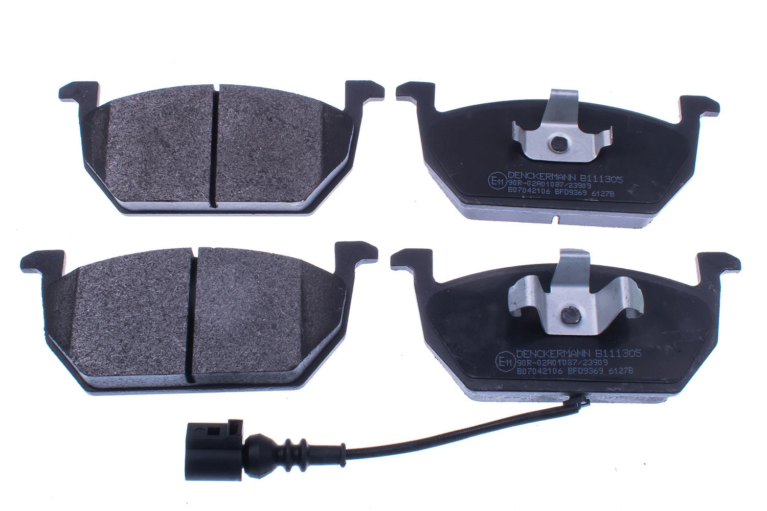 Brake Pad Set, disc brake (B111305)